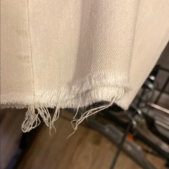 MOTHER Cream Straight Leg Jeans - Picture 4 of 14